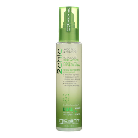 Giovanni Hair Care Products Spray Leave In Conditioner - 2Chic Avocado - 4 oz