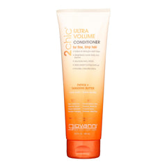 Giovanni Hair Care Products 2chic Conditioner - Ultra-Volume Tangerine and Papaya Butter - 8.5 fl oz