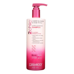 Giovanni Hair Care Products 2Chic - Shampoo - Cherry Blossom and Rose Petals - 24 fl oz