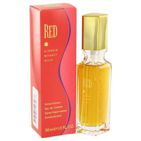 RED by Giorgio Beverly Hills Eau De Toilette Spray 1 oz (Women)