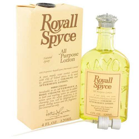 ROYALL SPYCE by Royall Fragrances All Purpose Lotion / Cologne 4 oz (Men)