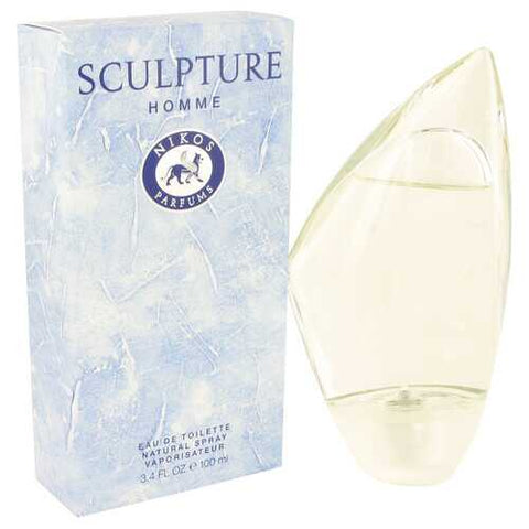 SCULPTURE by Nikos Eau De Toilette Spray 3.4 oz (Men)