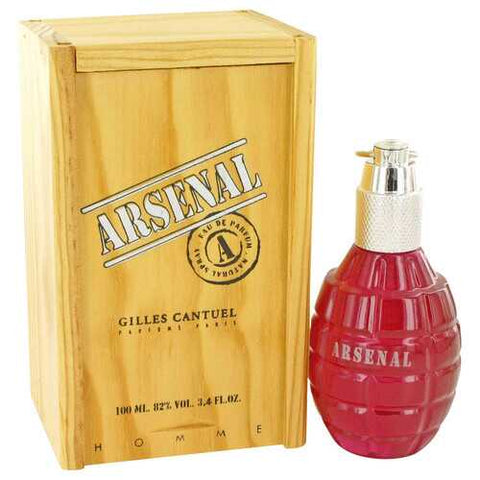 Arsenal Dark Red by Gilles Cantuel Eau De Parfum Spray 3.4 oz (Men)