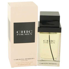 Chic by Carolina Herrera Eau De Toilette Spray 3.4 oz (Men)