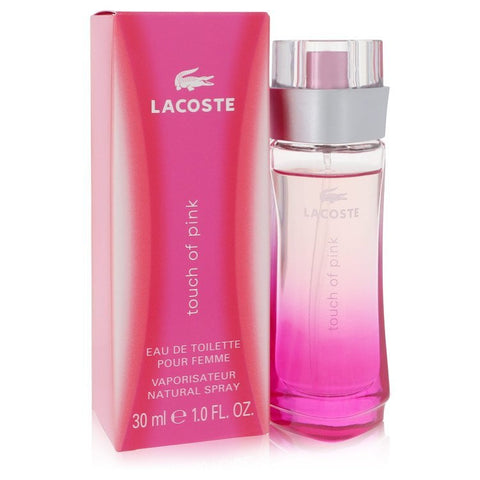 Touch of Pink by Lacoste Eau De Toilette Spray 1 oz (Women)