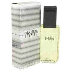 Quorum Silver by Puig Eau De Toilette Spray 3.4 oz (Men)