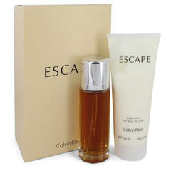 ESCAPE by Calvin Klein Gift Set -- 3.4 oz Eau De Parfum Spray + 6.7 oz Body Lotion (Women)