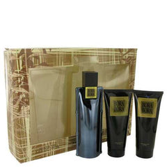 Bora Bora by Liz Claiborne Gift Set -- 3.4 oz Cologne Spray + 3.4 oz Body Moisturizer + 3.4 oz Hair & Body Wash (Men)