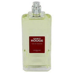 HABIT ROUGE by Guerlain Eau De Toilette Spray (Tester) 3.4 oz (Men)