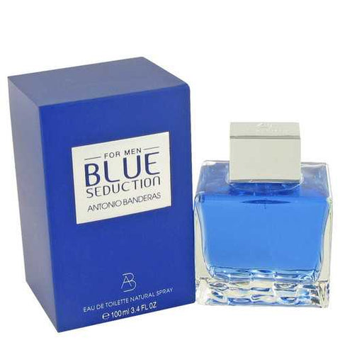 Blue Seduction by Antonio Banderas Eau De Toilette Spray 3.4 oz (Men)