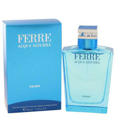 Ferre Acqua Azzurra by Gianfranco Ferre Eau De Toilette Spray 3.4 oz (Men)