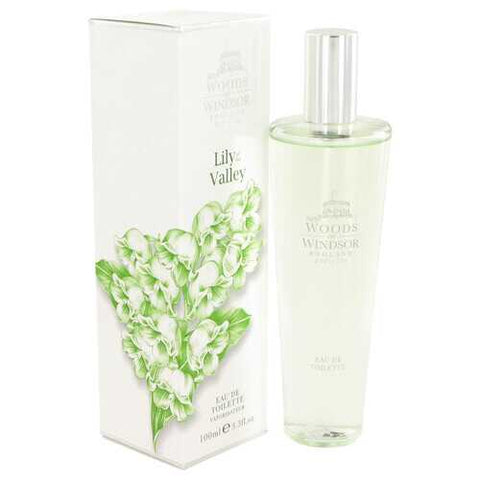 Lily of the Valley (Woods of Windsor) by Woods of Windsor Eau De Toilette Spray 3.4 oz (Women)