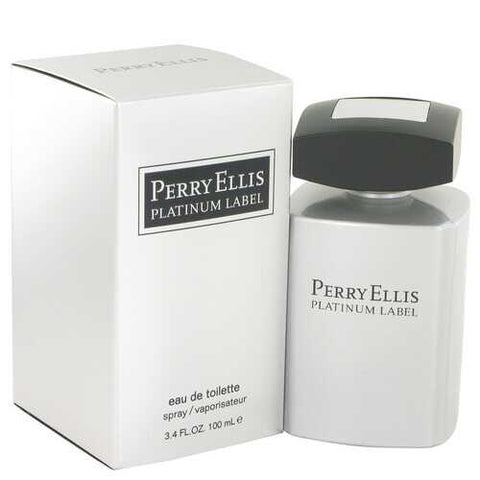 Perry Ellis Platinum Label by Perry Ellis Eau De Toilette Spray 3.4 oz (Men)