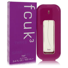 FCUK 3 by French Connection Eau De Toilette Spray 3.4 oz (Women)