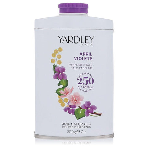 April Violets by Yardley London Talc 7 oz (Women)