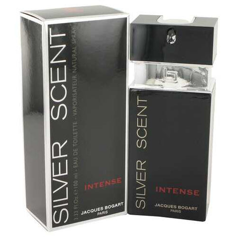 Silver Scent Intense by Jacques Bogart Eau De Toilette Spray 3.33 oz (Men)