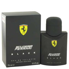 Ferrari Scuderia Black by Ferrari Eau De Toilette Spray 2.5 oz (Men)