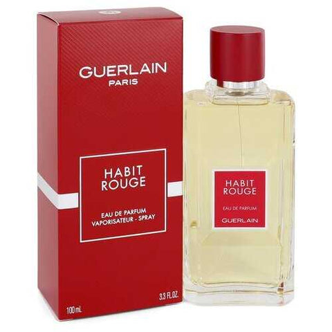 HABIT ROUGE by Guerlain Eau De Parfum Spray 3.3 oz (Men)