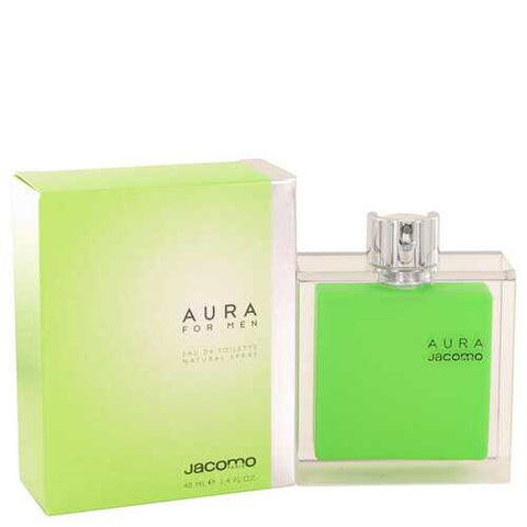 AURA by Jacomo Eau De Toilette Spray 1.4 oz (Men)