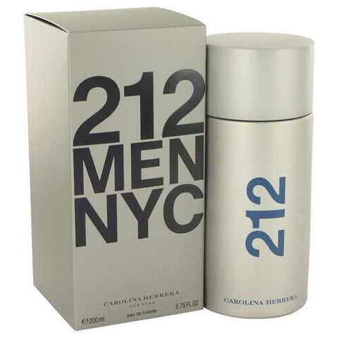 212 by Carolina Herrera Eau De Toilette Spray 6.8 oz (Men)
