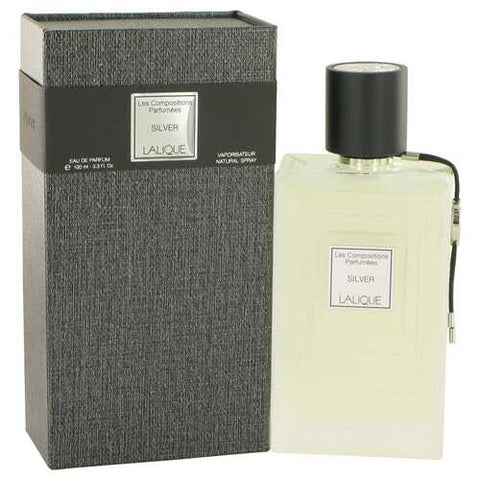 Les Compositions Parfumees Silver by Lalique Eau De Parfum Spray 3.3 oz (Women)