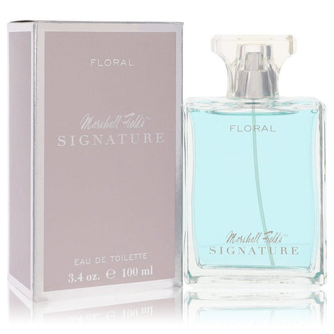 Marshall Fields Signature Floral by Marshall Fields Eau De Toilette Spray (Scratched box) 3.4 oz (Women)