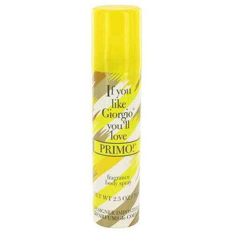 Designer Imposters Primo! by Parfums De Coeur Body Spray 2.5 oz (Women)