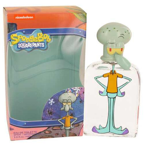 Spongebob Squarepants Squidward by Nickelodeon Eau De Toilette Spray 3.4 oz (Men)