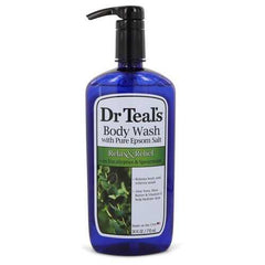 Dr Teal's Body Wash With Pure Epsom Salt by Dr Teal's Body Wash with pure epsom salt with eucalyptus & Spearmint 24 oz (Women)