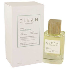 Clean Smoked Vetiver by Clean Eau De Parfum Spray 3.4 oz (Women)