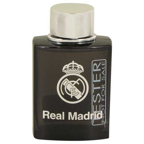 Real Madrid Black by Air Val International Eau De Toilette Spray (Tester) 3.4 oz (Men)