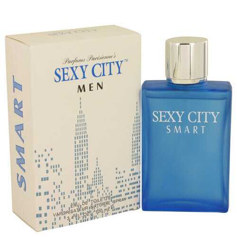 Sexy City Smart by Parfums Parisienne Eau De Toilette Spray 3.3 oz (Men)