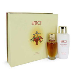 APERCU by Houbigant Gift Set -- 1.7 oz Eau De Toilette Spray + 6.7 oz Body Lotion (Women)