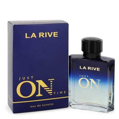 La Rive Just On Time by La Rive Eau De Toilette Spray 3.3 oz (Men)