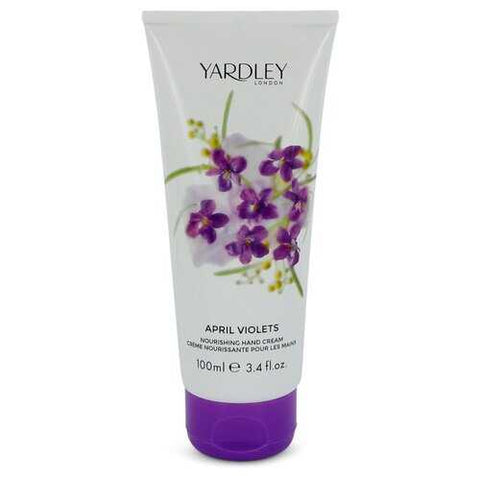 April Violets by Yardley London Hand Cream 3.4 oz (Women)