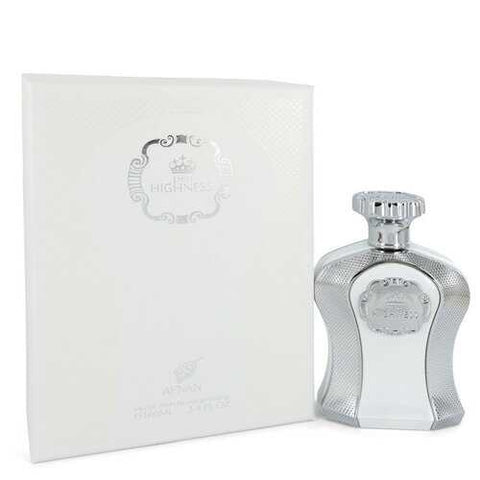 His Highness White by Afnan Eau De Parfum Spray 3.4 oz (Men)