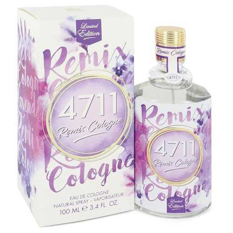 4711 Remix Lavender by 4711 Eau De Cologne Spray (Unisex) 3.4 oz (Men)