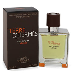 Terre D'hermes Eau Intense Vetiver by Hermes Eau De Parfum Spray 1.7 oz (Men)
