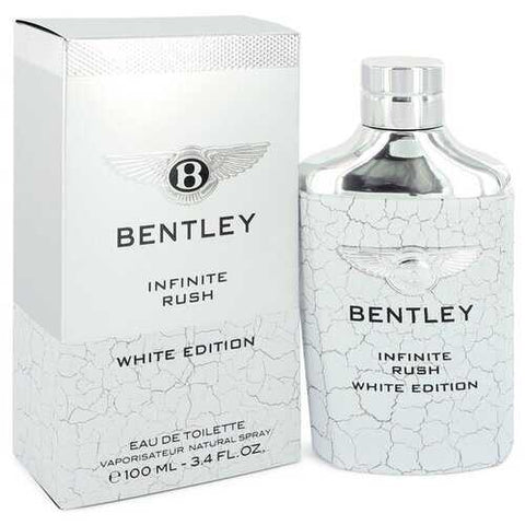 Bentley Infinite Rush by Bentley Eau De Toilette Spray (White Edition) 3.4 oz (Men)