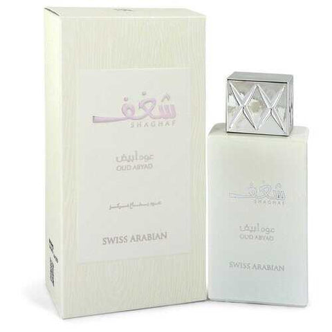 Shaghaf Oud Abyad by Swiss Arabian Eau De Parfum Spray (Unisex) 2.5 oz (Men)