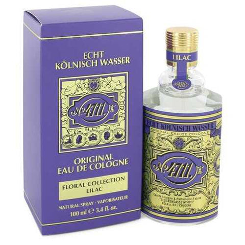 4711 Lilac by 4711 Eau De Cologne Spray (Unisex) 3.4 oz (Men)