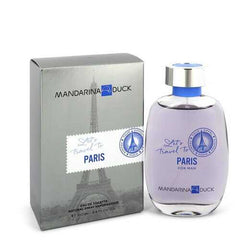 Mandarina Duck Let's Travel to Paris by Mandarina Duck Eau De Toilette Spray 3.4 oz (Men)