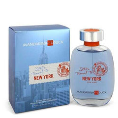 Mandarina Duck Let's Travel to New York by Mandarina Duck Eau De Toilette Spray 3.4 oz (Men)