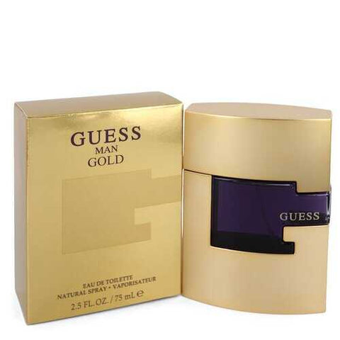 Guess Gold by Guess Eau De Toilette Spray 2.5 oz (Men)