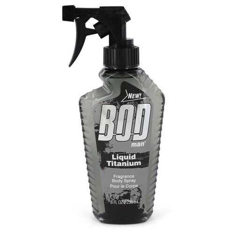Bod Man Liquid Titanium by Parfums De Coeur Fragrance Body Spray 8 oz (Men)