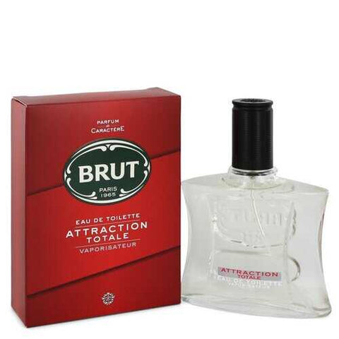 Brut Attraction Totale by Faberge Eau De Toilette Spray 3.4 oz (Men)