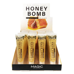 Honey Bomb Gold Glitter Lip Gloss 3 Count