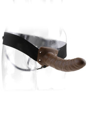Fetish Fantasy Series 8 Inch Hollow Strap-on -  Brown