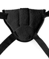 Fetish Fantasy Series Vibrating Plush Harness - Black