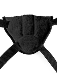 Fetish Fantasy Series Vibrating Plush Harness - Black